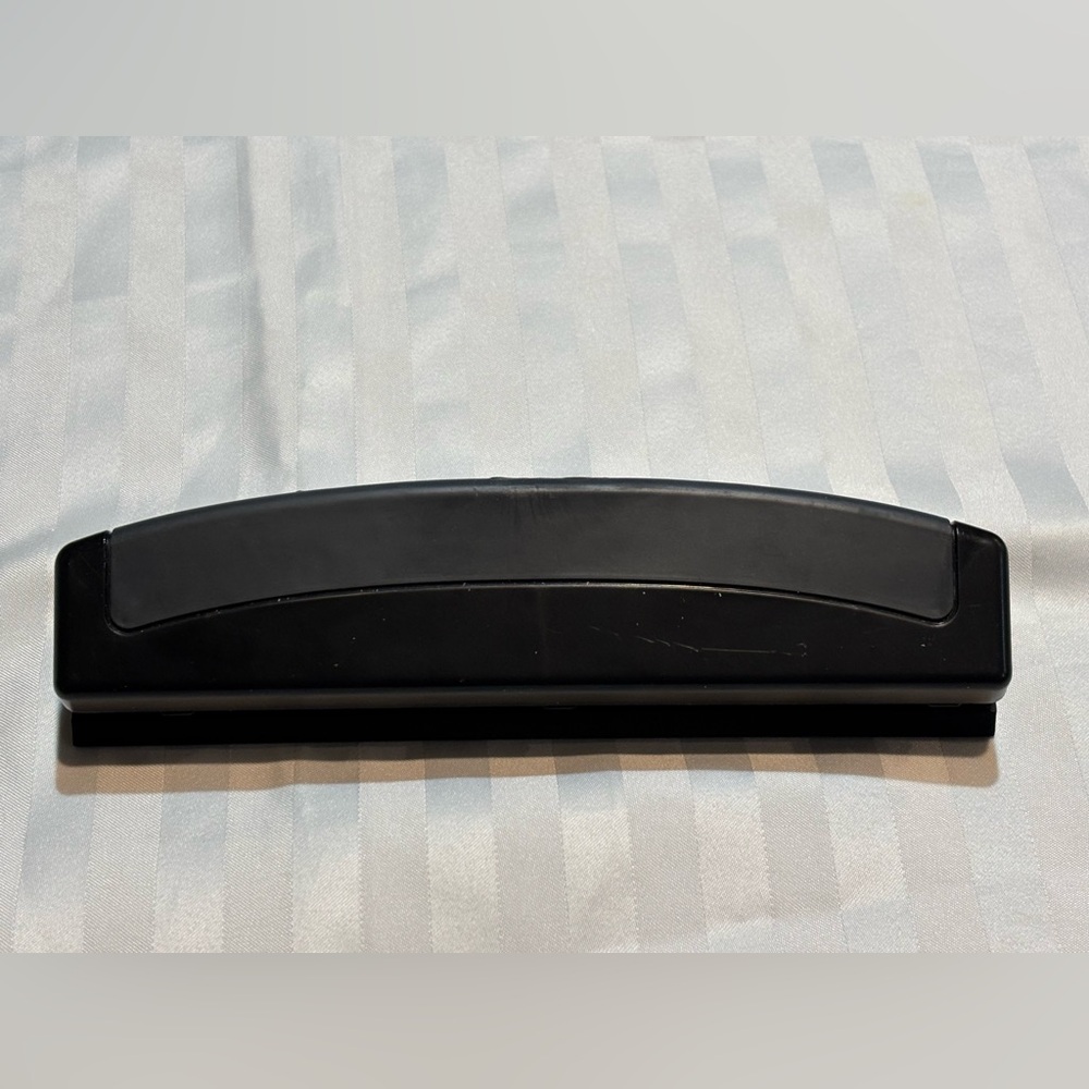 Black and Gray Three-Hole Puncher (Good Condition)